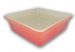 Terrine carrée à bords évasés - CA 8546